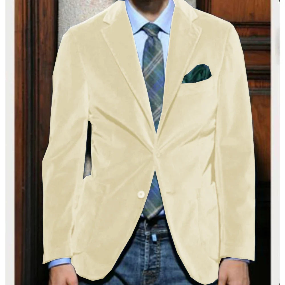 Costume Homme Velours 2 Pièces – CLEVI Paris