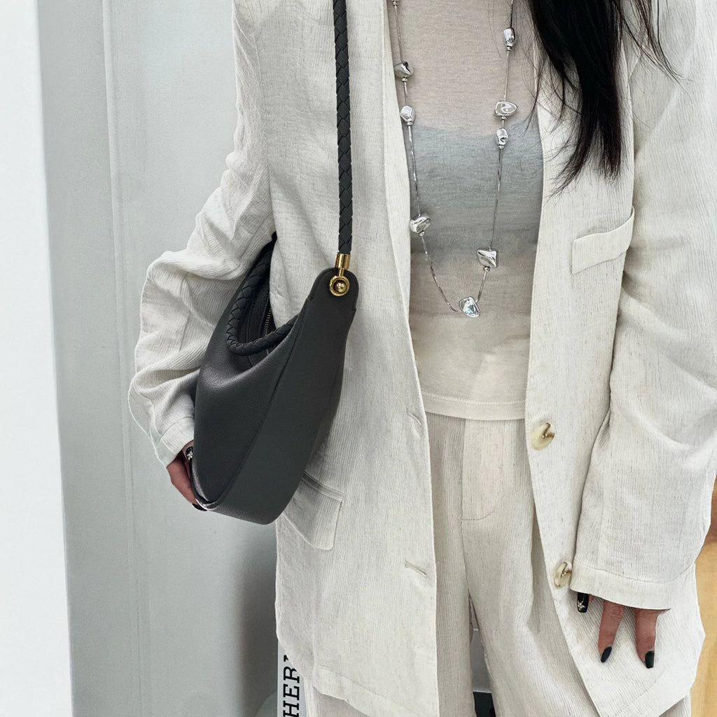 Sac bandoulière femme en cuir Mendy – CLEVI Paris