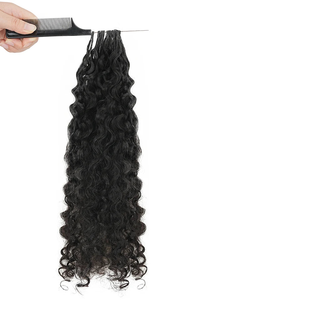 Extensions Crochet Burmese Curly Cheveux Humains Remy Hair Deep Wave 12-30 Pouces – CLEVI Paris