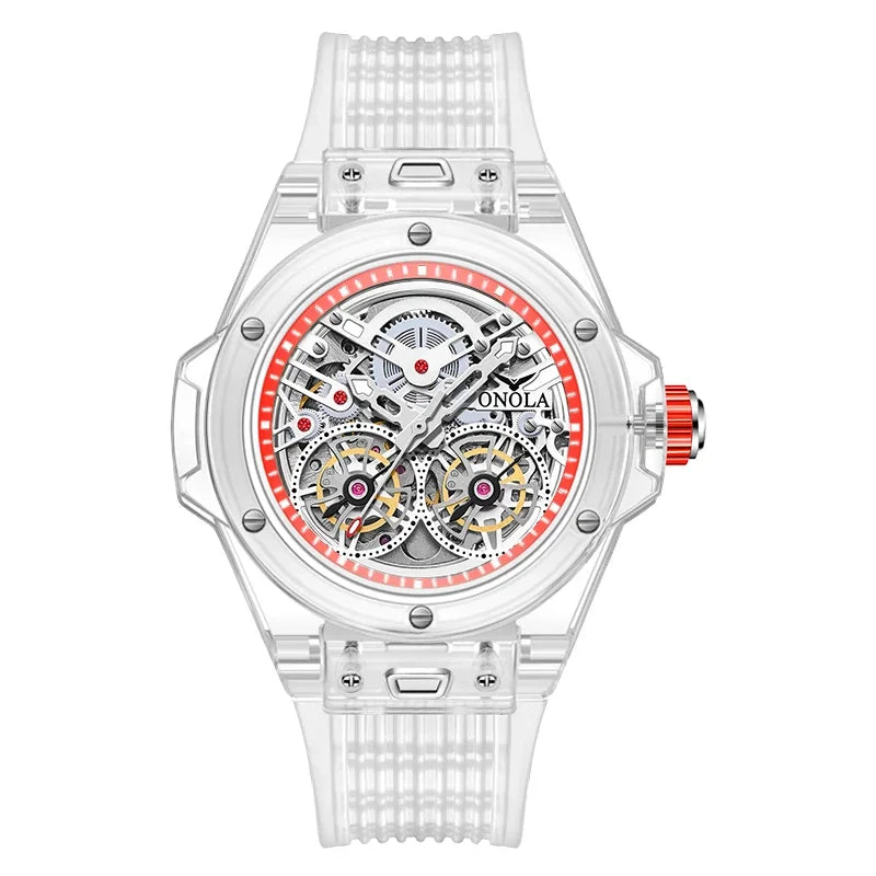 Montre Mécanique Squelette Tourbillon ONOLA Homme – CLEVI Paris