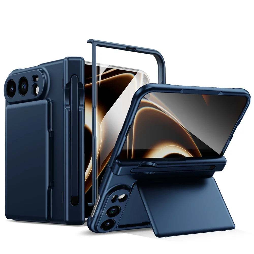 Étui iPhone Duo mat porte-cartes et support – CLEVI Paris