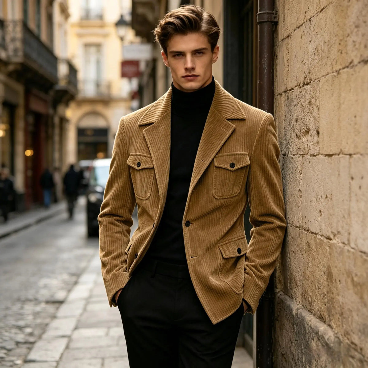 Blazer velours côtelé homme – CLEVI Paris