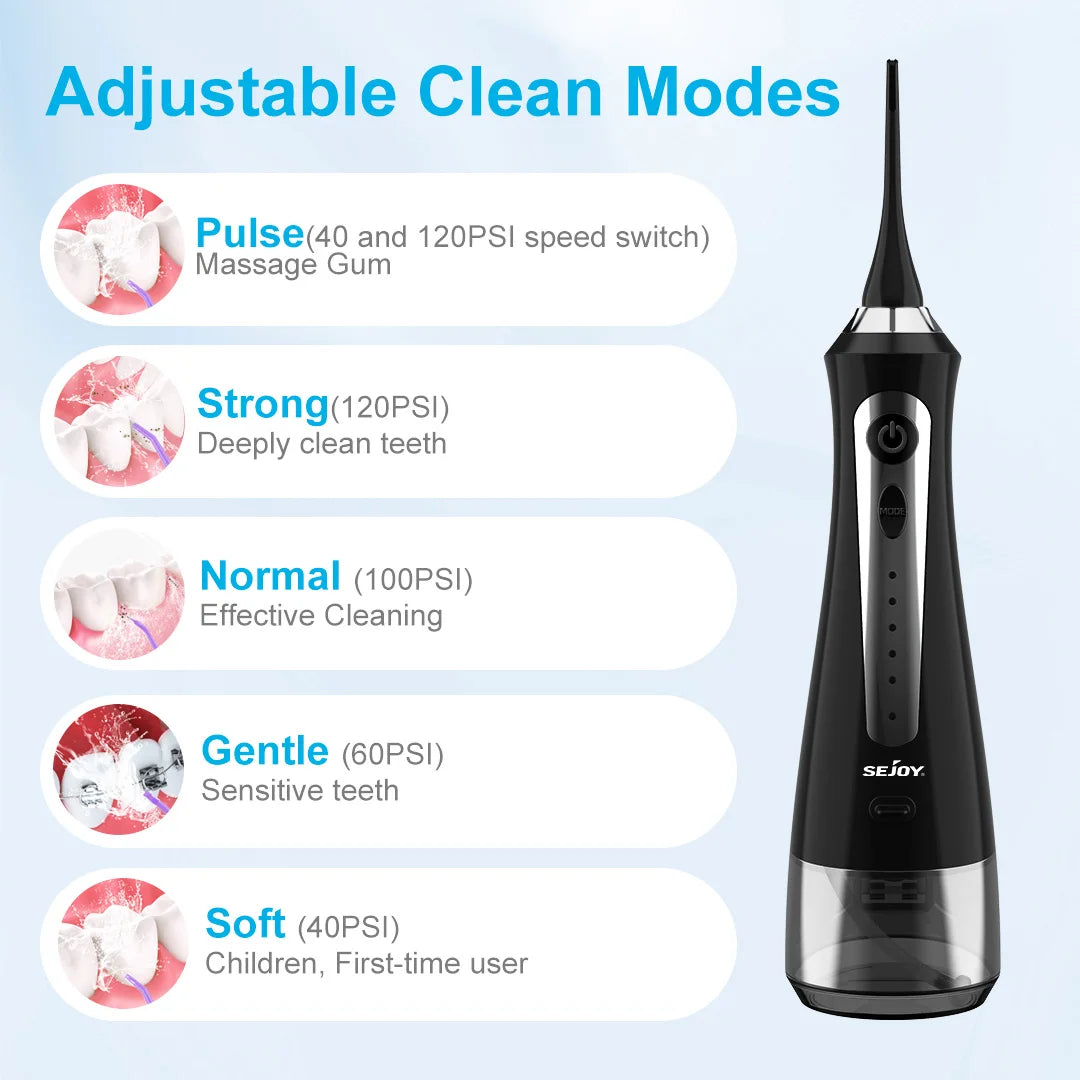 Hydropulseur dentaire portable – CLEVI Paris