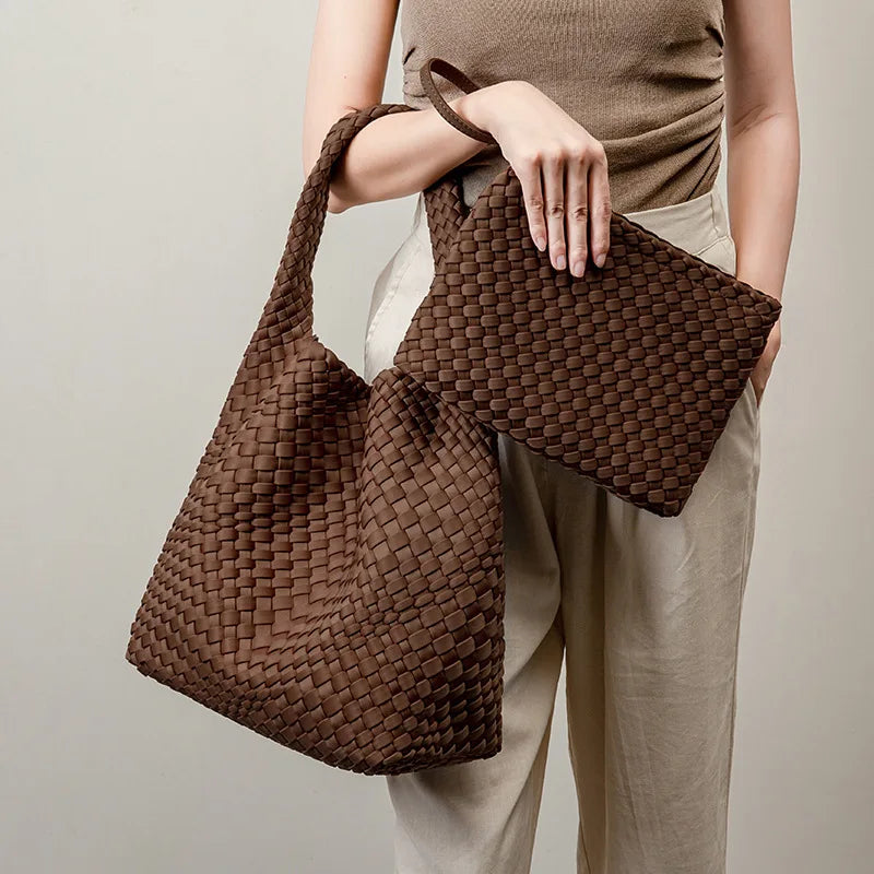 Sac fourre-tout femme en néoprène – CLEVI Paris