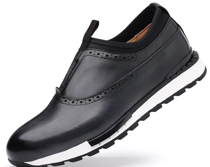 Sneakers Oxford Cuir Suède Homme – CLEVI Paris