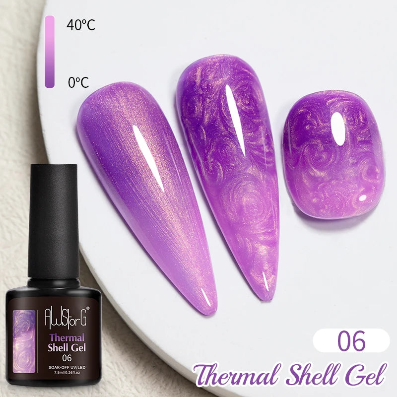 Vernis Gel UV Cat Eye AWStorG 7,5ml Semi-Permanent – CLEVI Paris