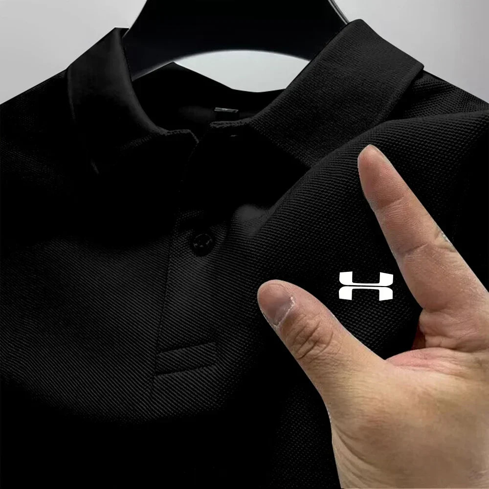 Polo Homme Imprimé Respirant – CLEVI Paris