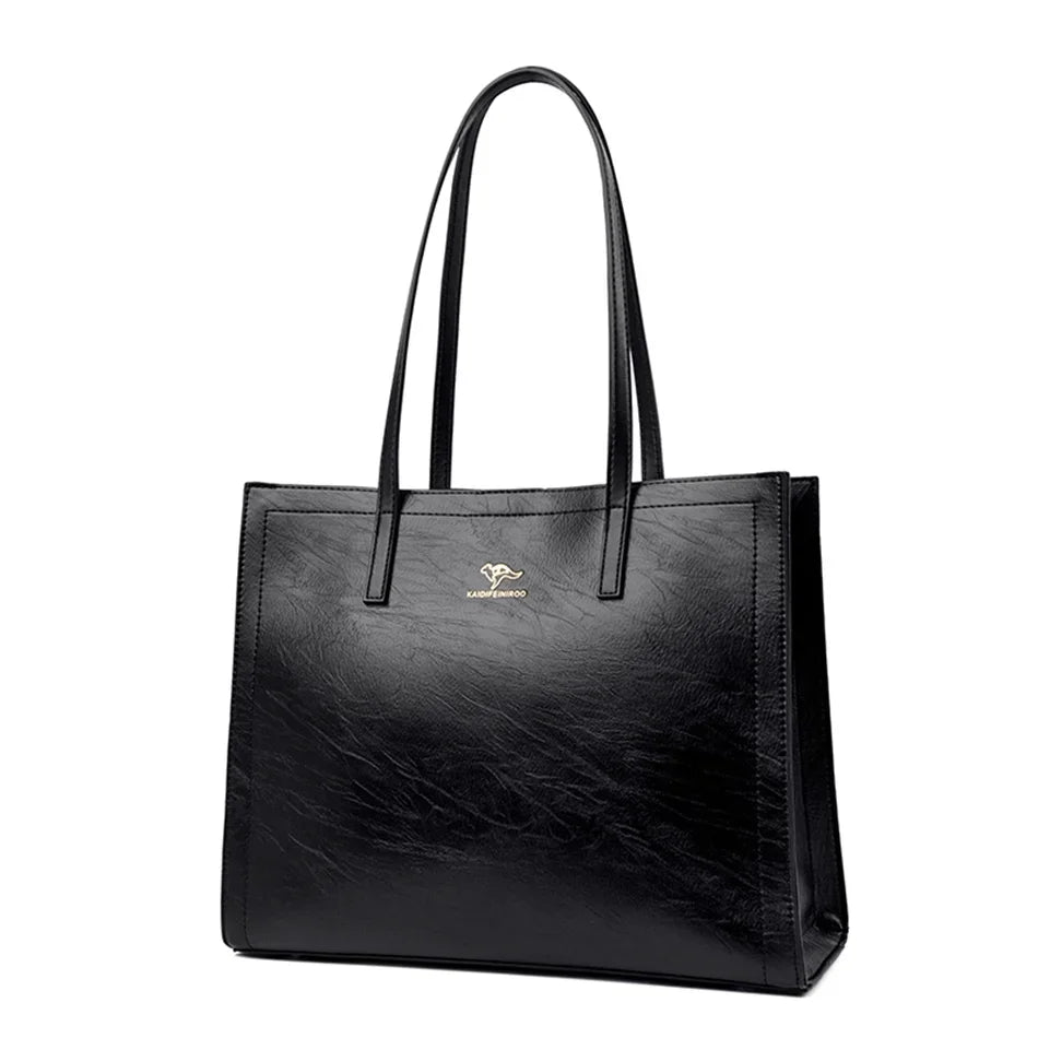 Sac Cabas Vintage Cuir Femme – CLEVI Paris