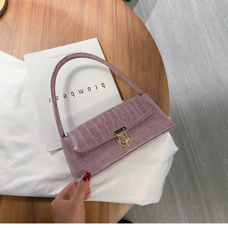 Sac Baguette Femme Simili Cuir Bandoulière – CLEVI Paris