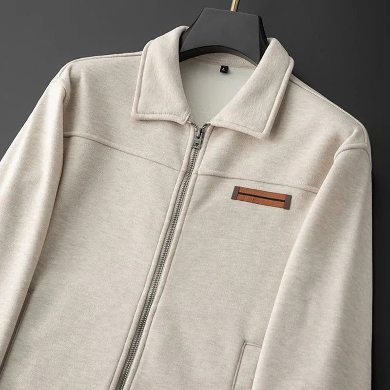 Ensemble homme zippé à col rabattu – CLEVI Paris