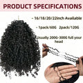 Extensions Cheveux Crochet Bouclées Remy Hair – CLEVI Paris