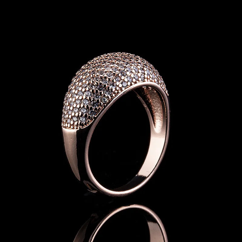 Bague Femme Zircon Placage Argent – CLEVI Paris