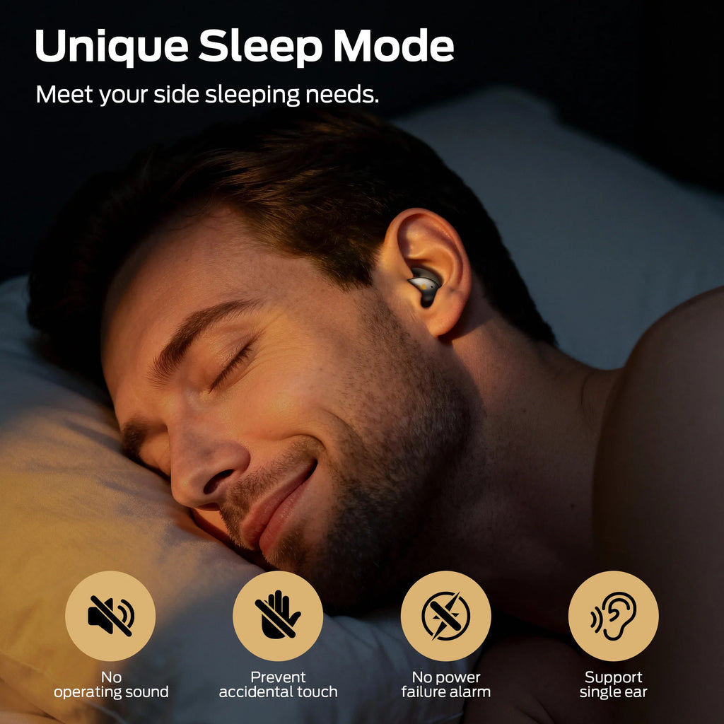 Écouteurs Sommeil Monster Sleep Ear100 BT 6.0 80h 3g – CLEVI Paris