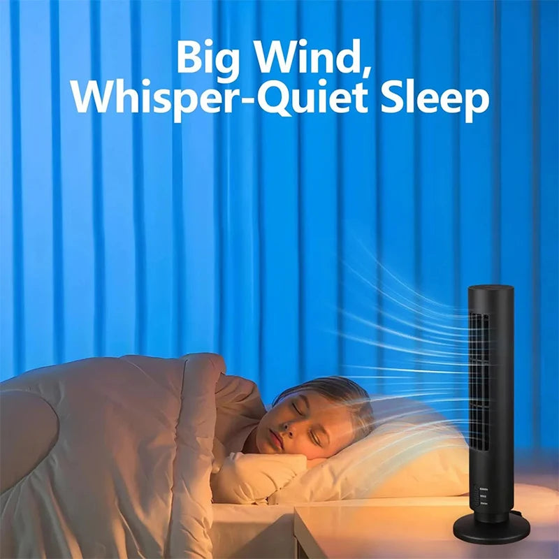 Mini ventilateur tour de bureau USB – CLEVI Paris