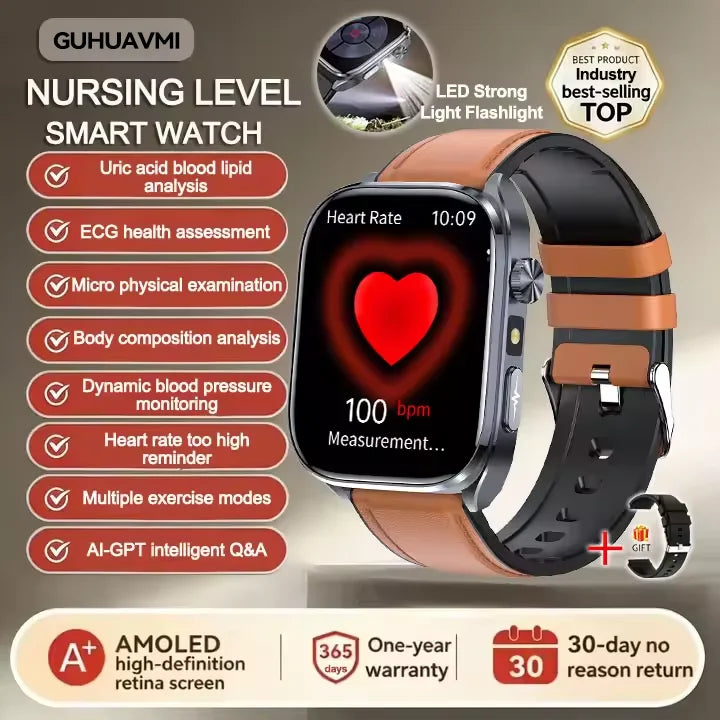 Montre KAVSUMI ET572 AMOLED 2″ Bluetooth – CLEVI Paris