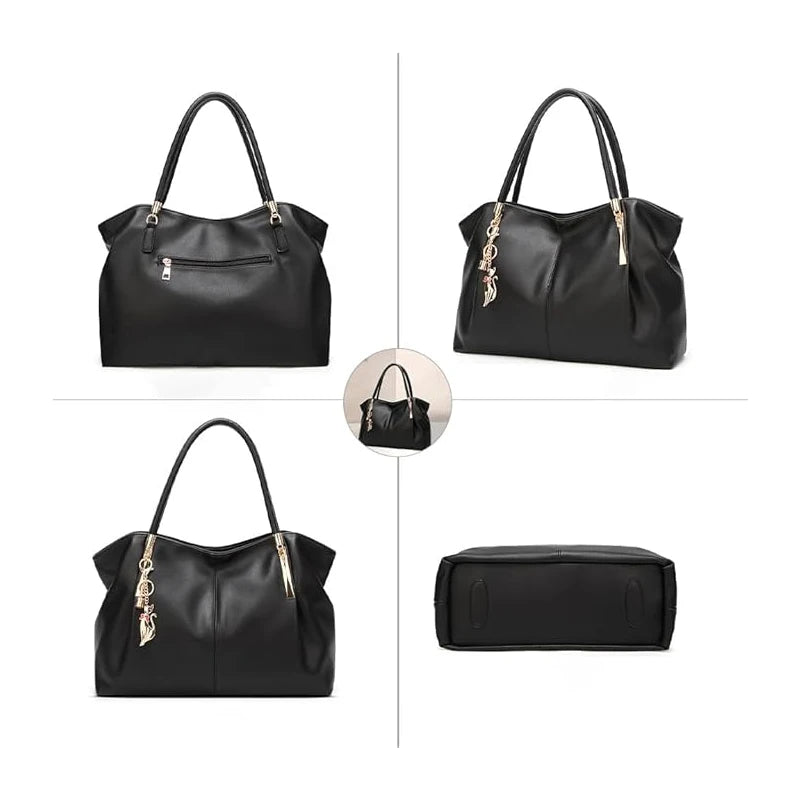 Sac à Bandoulière Femme Cuir PU Imperméable Zippé – CLEVI Paris