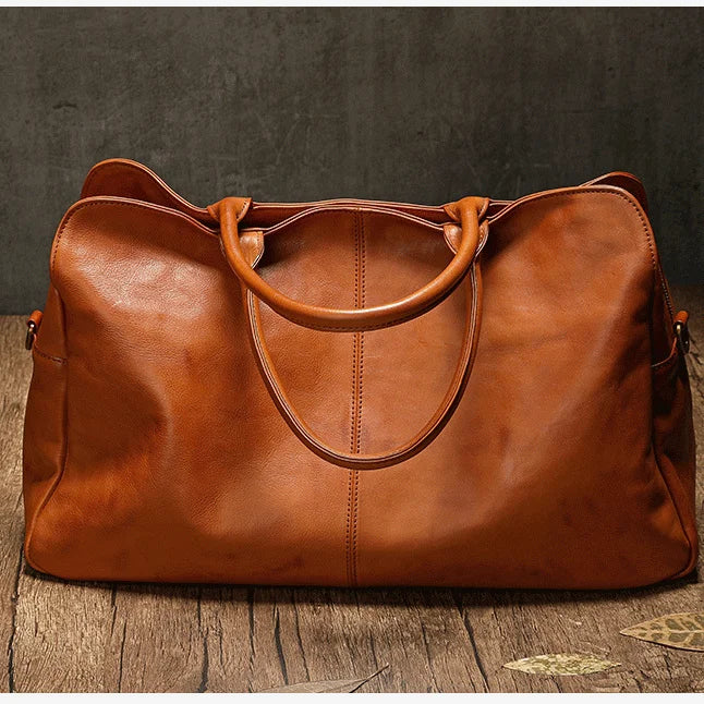 Grand Sac à Main Femme Cuir Vache Véritable 46x30cm Luxe Bandoulière – CLEVI Paris