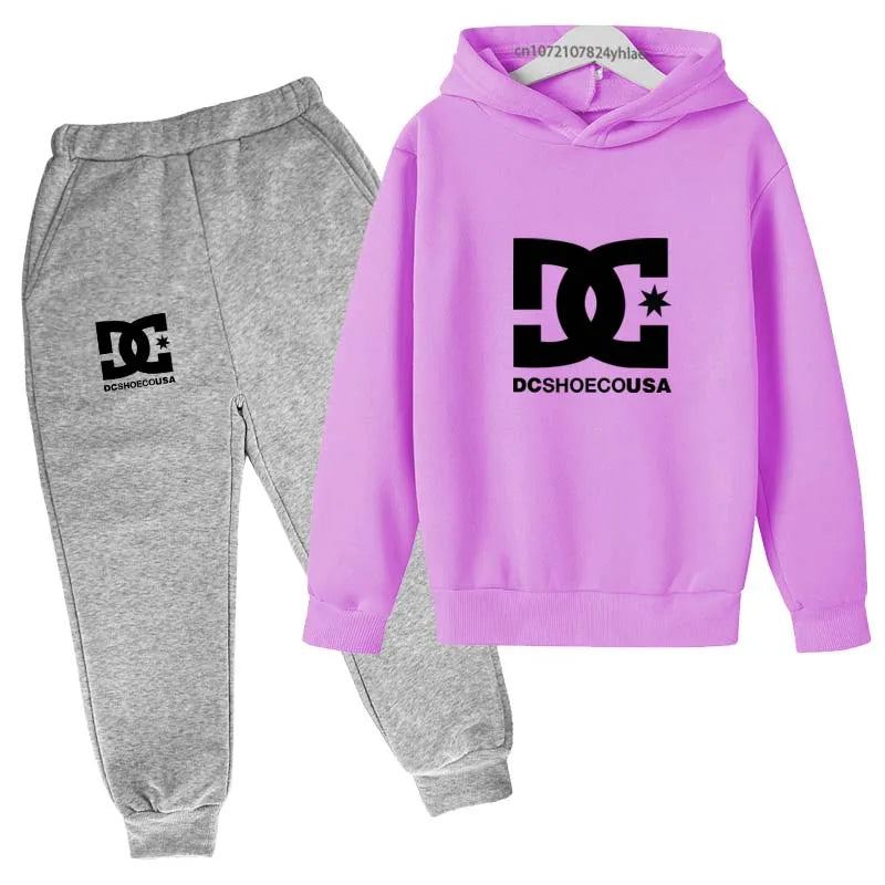 Ensemble enfant sweat à capuche et pantalon – CLEVI Paris