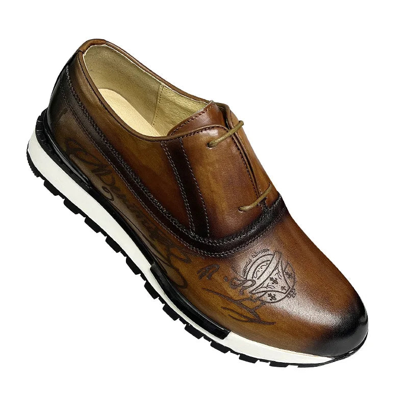 Sneakers homme en cuir à lacets ZX65 – CLEVI Paris