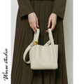 Sac bandoulière femme en cuir véritable – CLEVI Paris