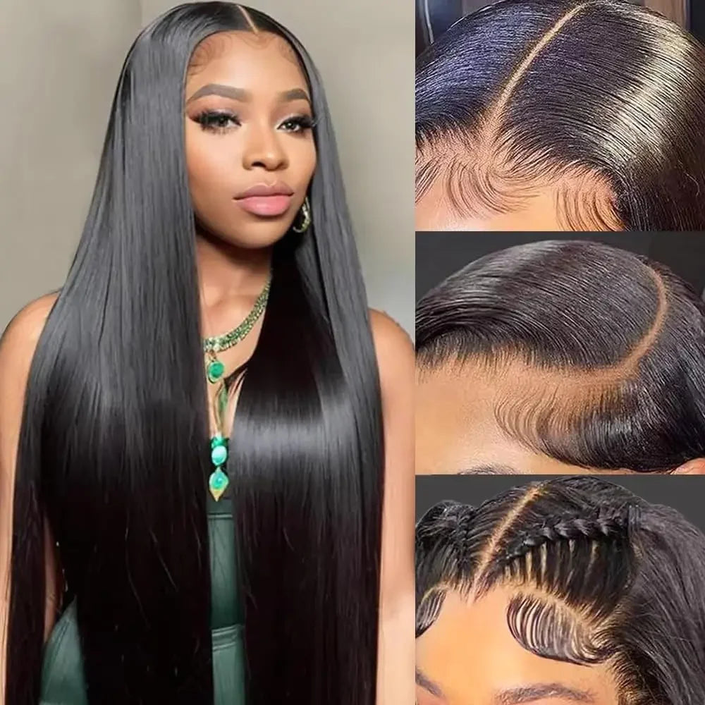 Perruque Lace Front HD Straight Remy 200% 13x4/13x6 – CLEVI Paris