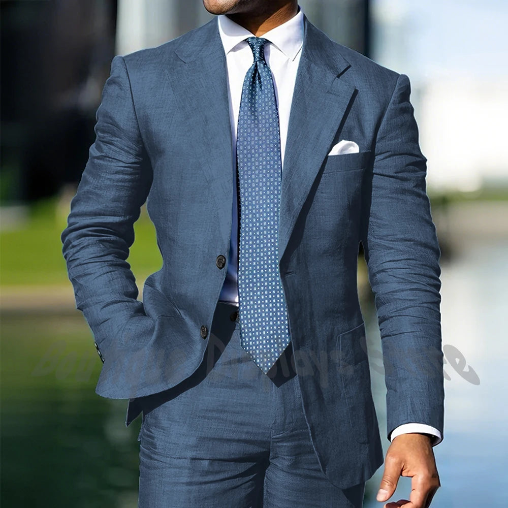 Costume homme 2 pièces, coupe classique – CLEVI Paris
