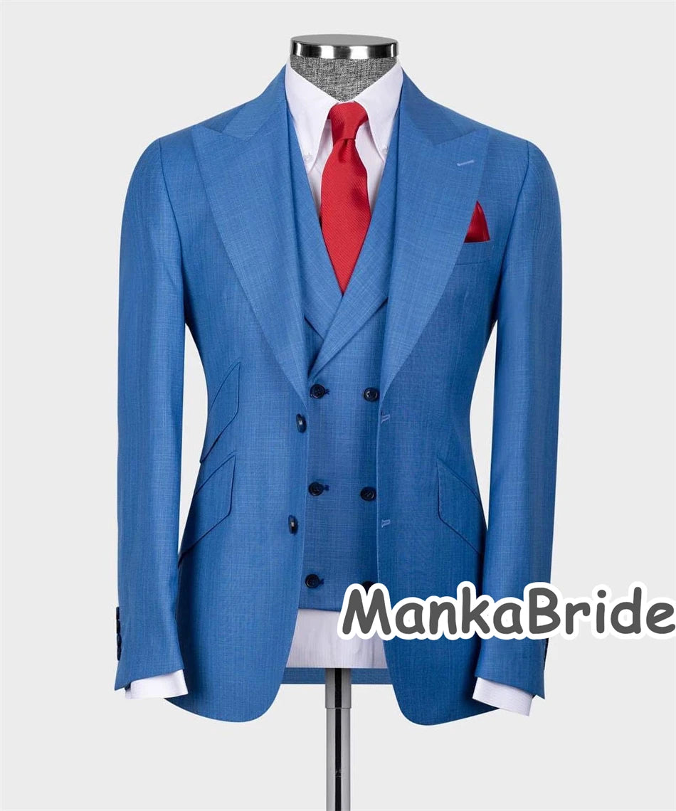 Costume homme slim 3 pièces – CLEVI Paris