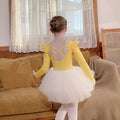 Robe tutu de danse fille à manches longues – CLEVI Paris