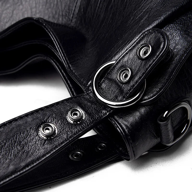 Sac cabas femme en PU à poches – CLEVI Paris