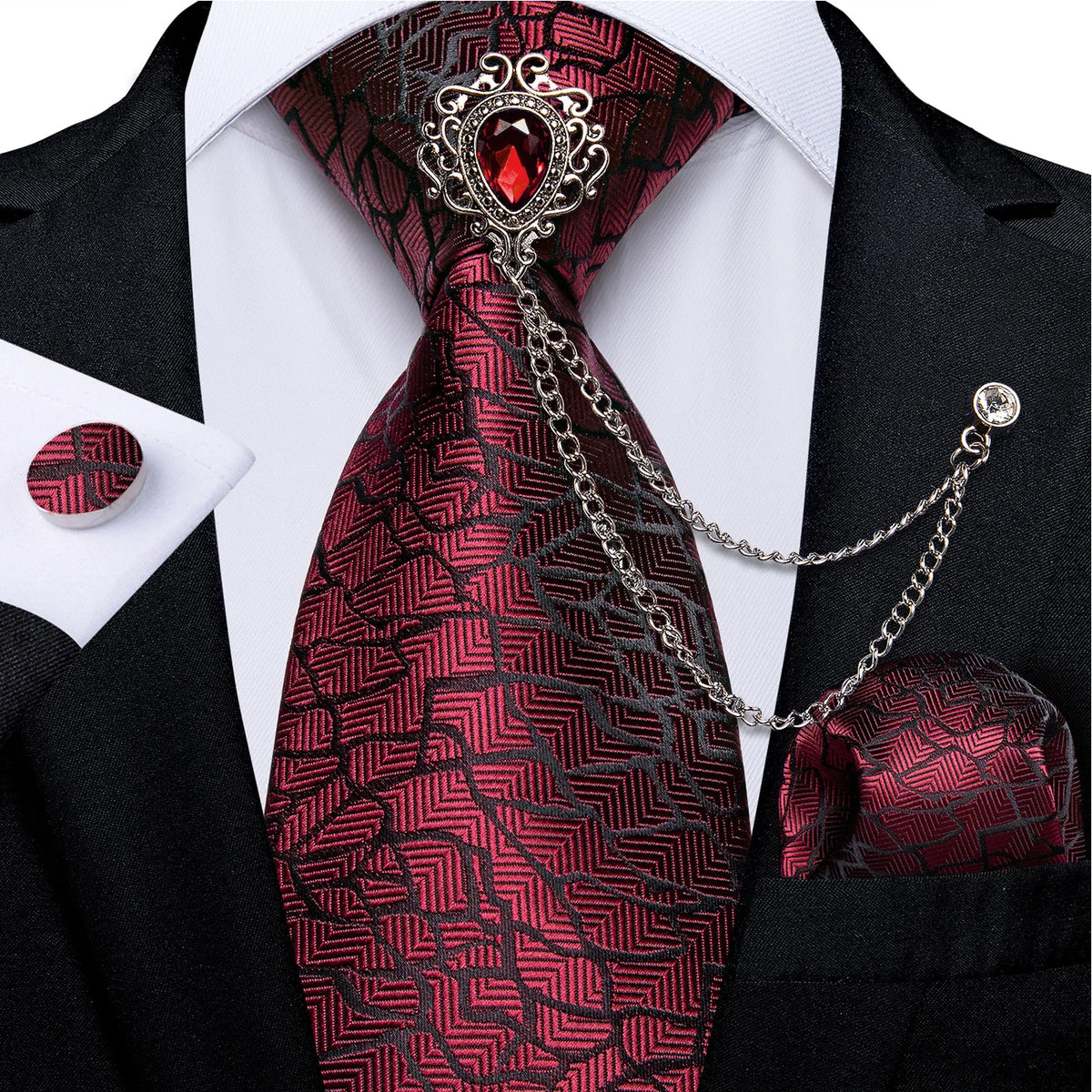Coffret cravate homme, pochette et accessoires – CLEVI Paris