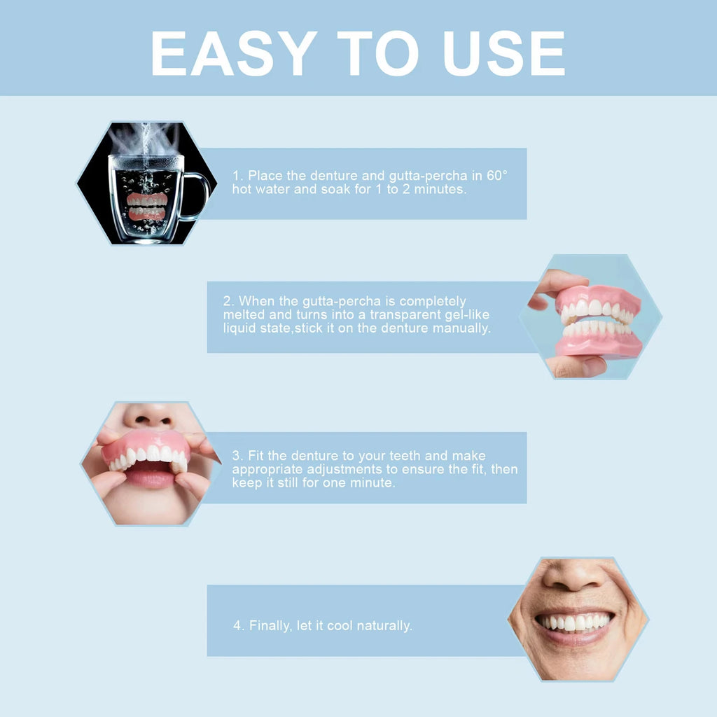 Dents artificielles en silicone – CLEVI Paris