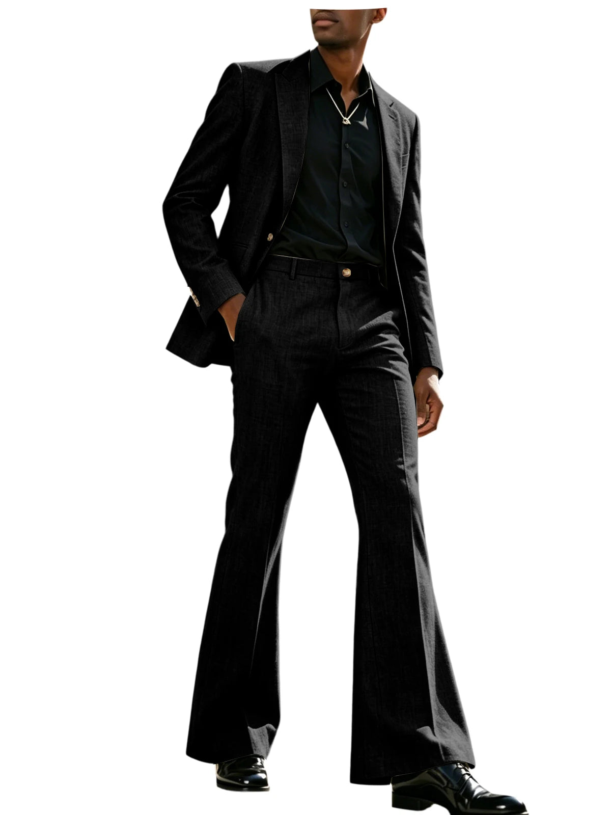 Costume Homme Lin Évasé 2 Pièces – CLEVI Paris