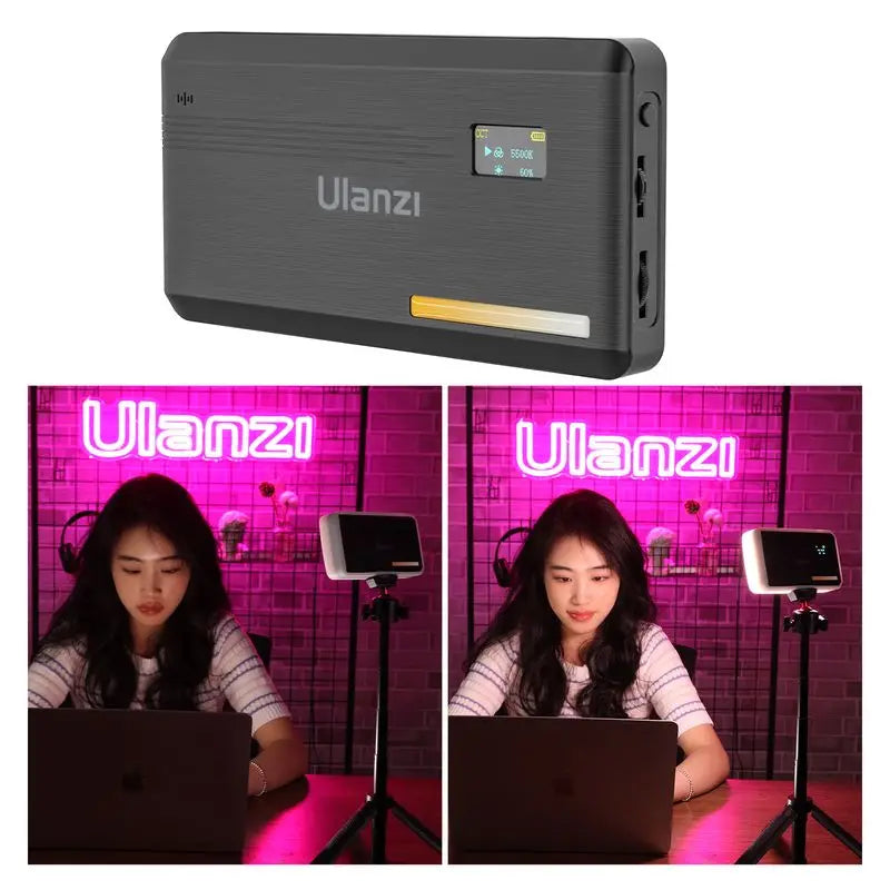 Lampe vidéo LED Ulanzi VL200 – CLEVI Paris