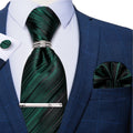 Cravate homme florale avec pince – CLEVI Paris