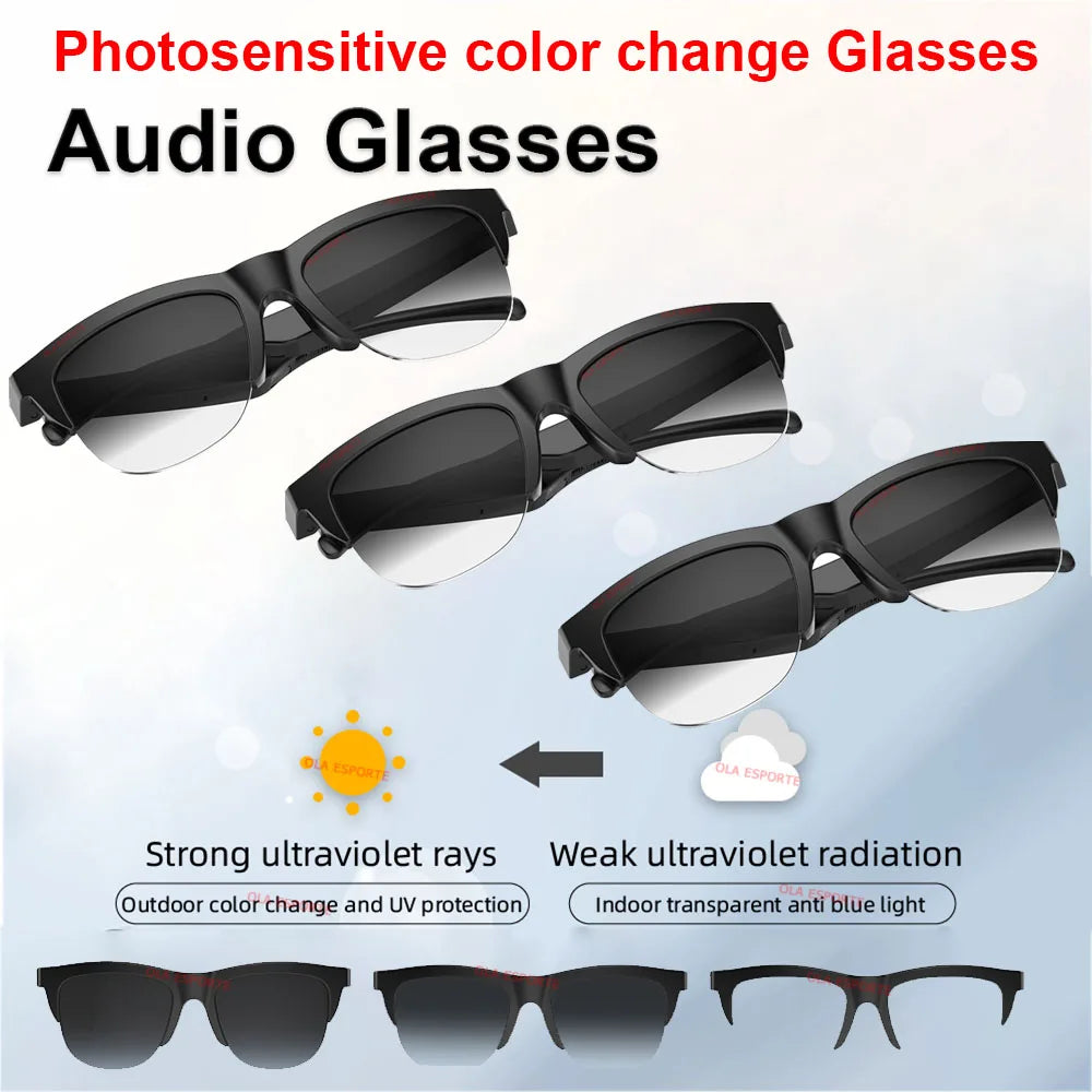 Lunettes Connectées Photochromiques Bluetooth – CLEVI Paris