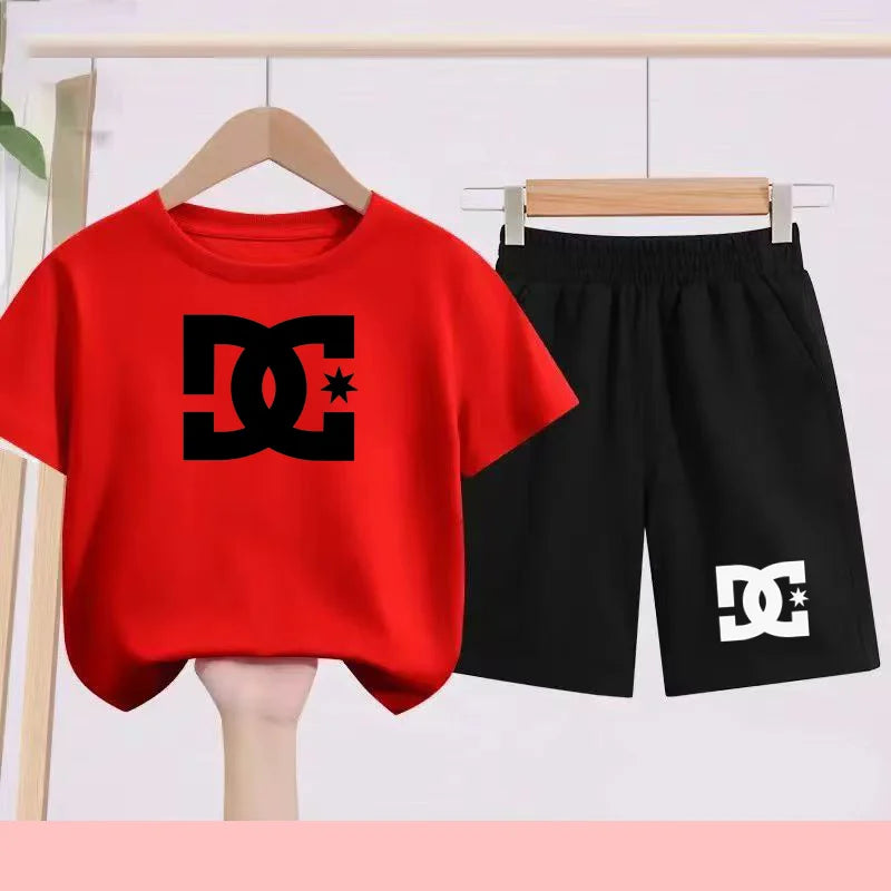 Ensemble enfant imprimé haut et short – CLEVI Paris