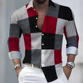 Chemise rayée homme manches longues – CLEVI Paris