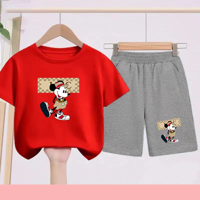 Ensemble enfant décontracté haut et short – CLEVI Paris
