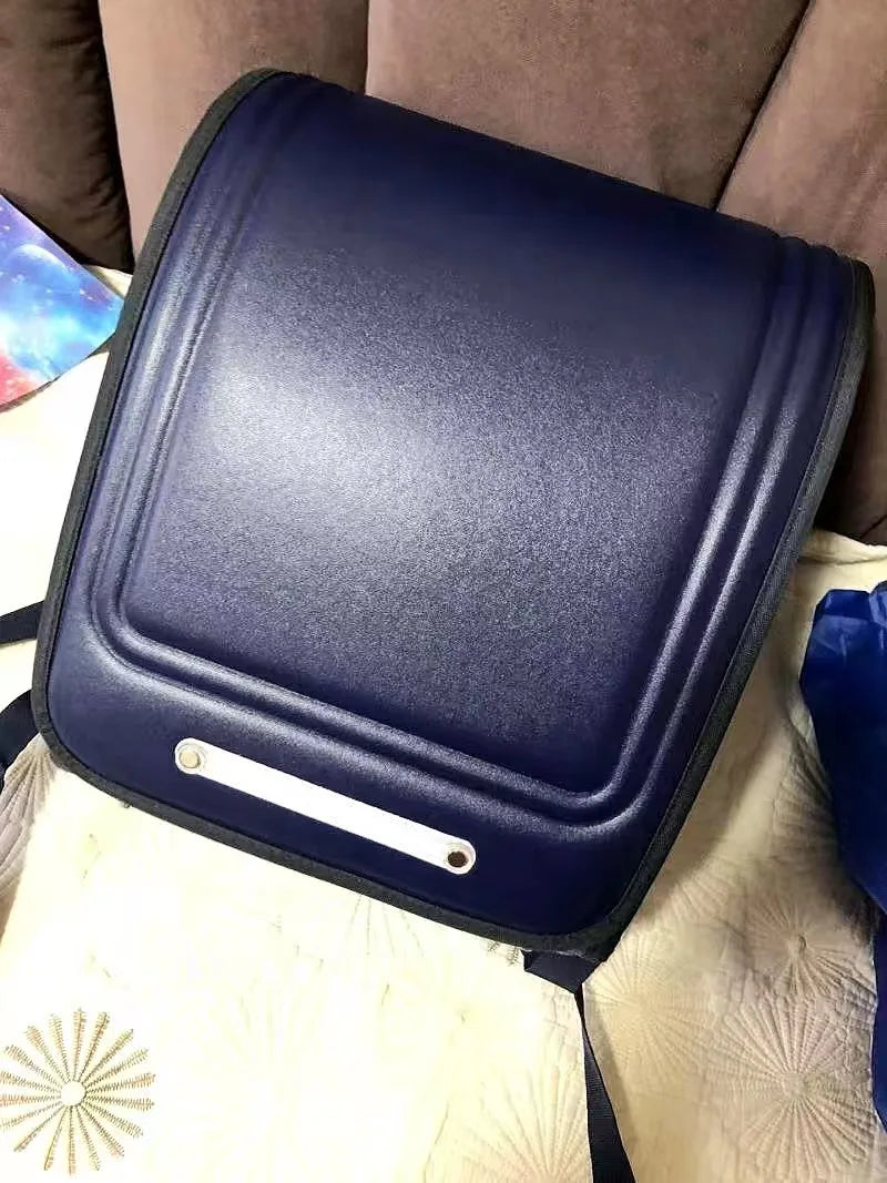 Sac à Dos Enfant Orthopédique Style Randoseru Japonais Cuir PU 6 Coloris – CLEVI Paris
