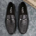 Mocassins homme noirs en cuir – CLEVI Paris