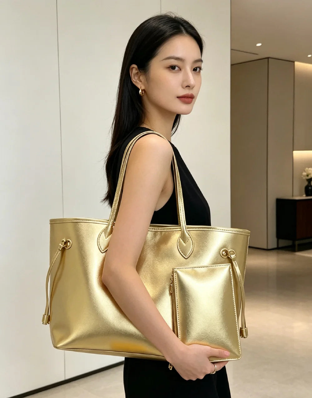 Sac Femme Cuir Véritable Ultra-Léger Multi-Port Voyage – CLEVI Paris