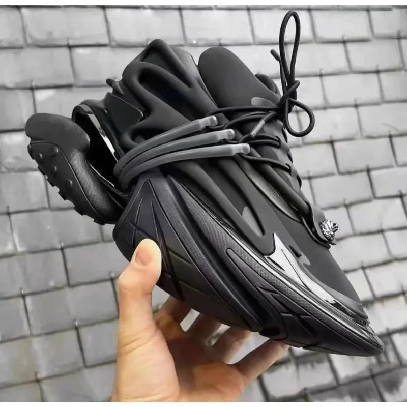 Sneakers Semelle Épaisse Compensée Unisexe Sport & Marche – CLEVI Paris