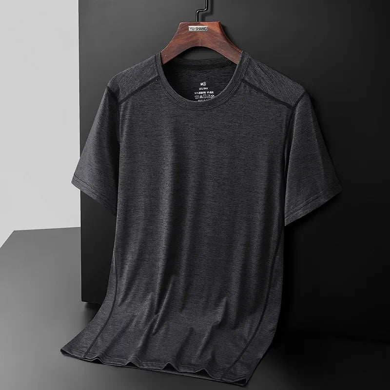 T-Shirt Unisexe Respirant Élastique Rayures Sport Camping Casual Été Grande Taille M-8XL – CLEVI Paris