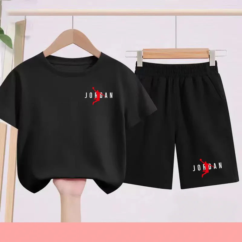Ensemble garçon à lettres haut et short – CLEVI Paris