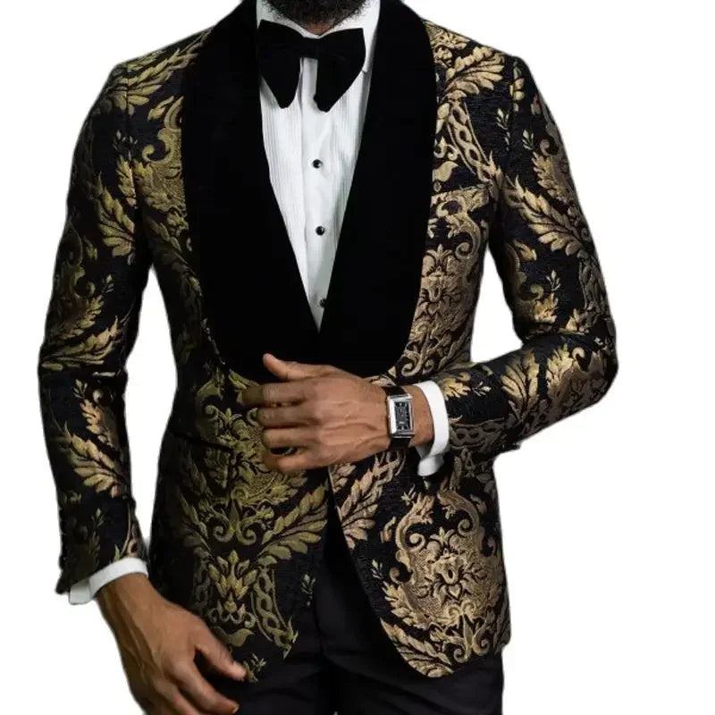 Smoking Homme Mariage Floral – CLEVI Paris