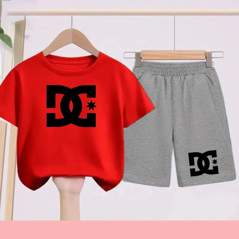 Ensemble enfant imprimé haut et short – CLEVI Paris