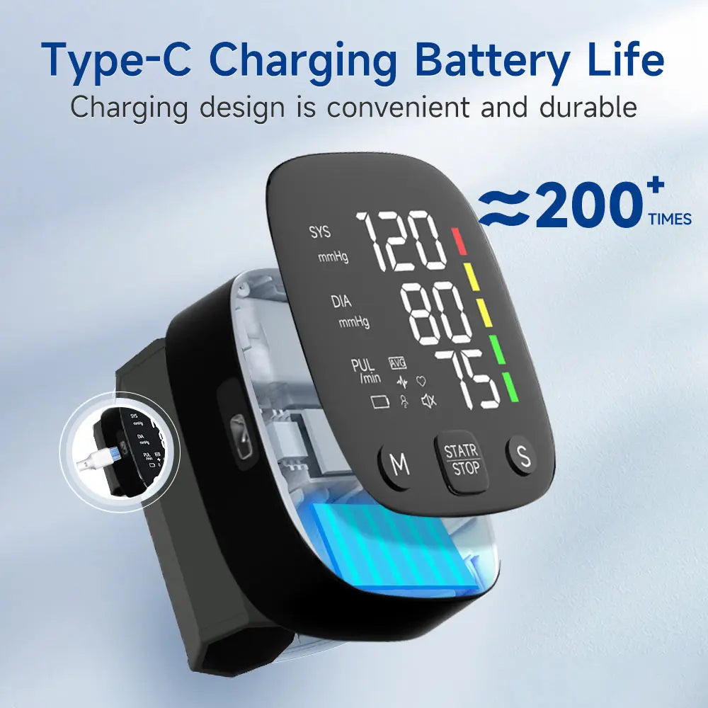 Tensiomètre Poignet Yongrow Rechargeable Arythmie Vocal – CLEVI Paris
