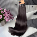 Tissage Straight Hair Virgin Hair Brésilien Noir Naturel – CLEVI Paris