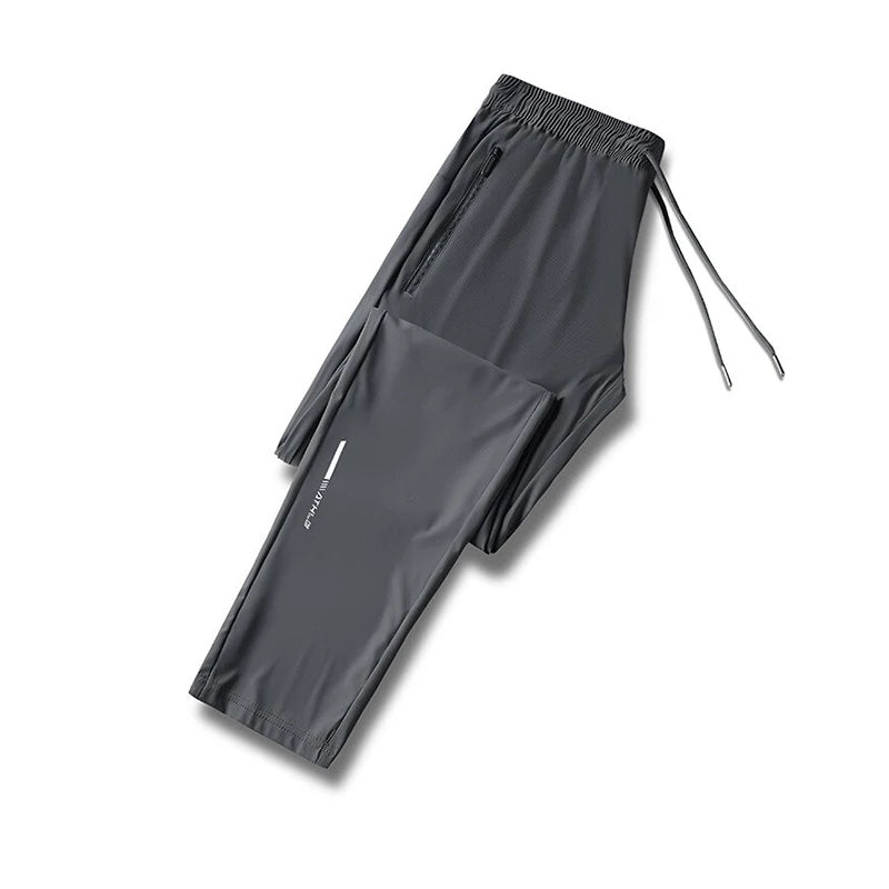 Pantalon sport homme en nylon et élasthanne – CLEVI Paris