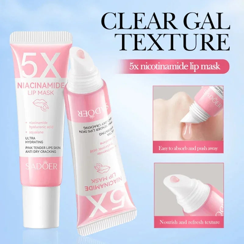 Masque Lèvres Niacinamide Éclaircissant eelhoe – Exfoliant, Anti-Taches & Hydratant – CLEVI Paris